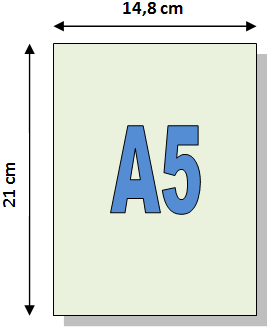 Format de papier A5 – Dimensions